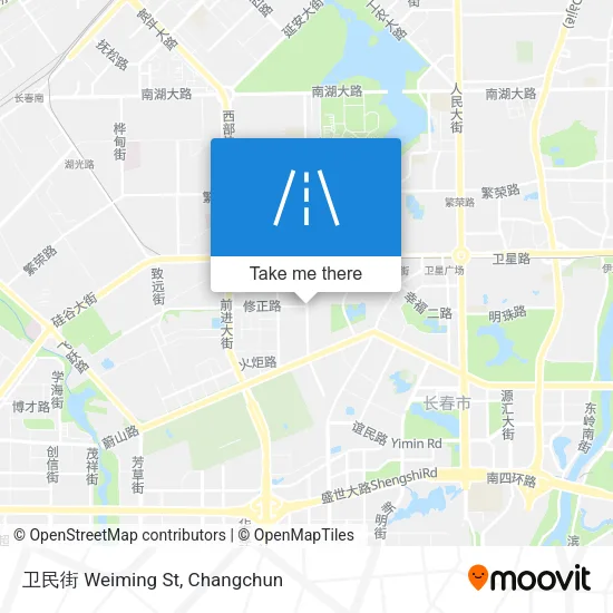 卫民街 Weiming St map