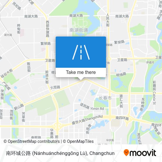 南环城公路 (Nánhuánchénggōng Lù) map