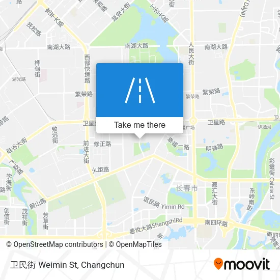 卫民街 Weimin St map