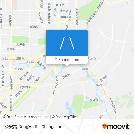 公安路 Gong‘An Rd map
