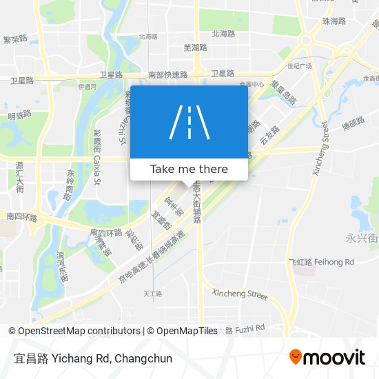 宜昌路 Yichang Rd map