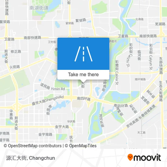 源汇大街 map