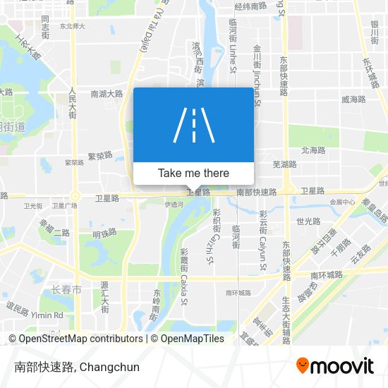 南部快速路 map