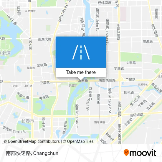 南部快速路 map