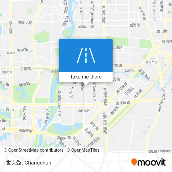 世荣路 map