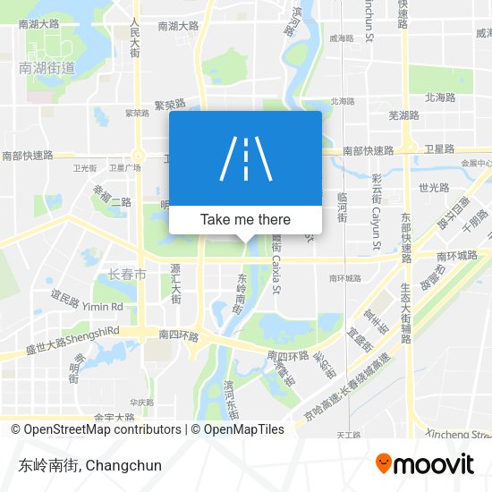东岭南街 map