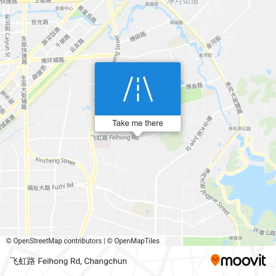 飞虹路 Feihong Rd map