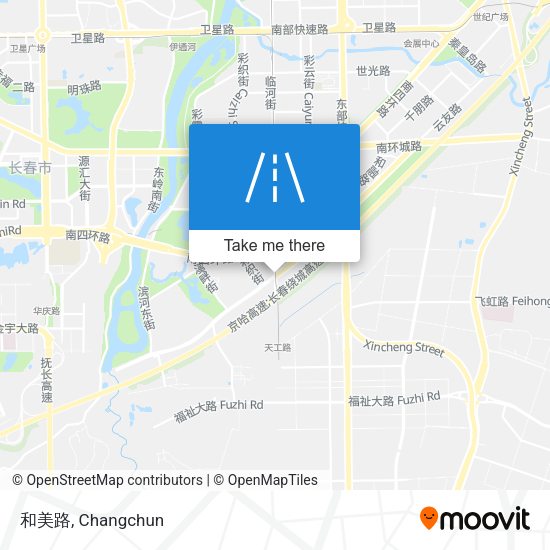 和美路 map