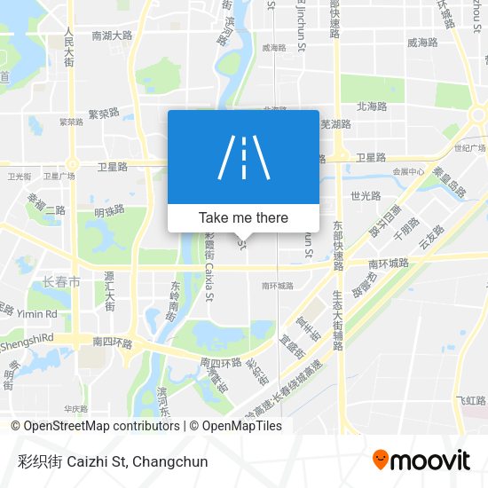 彩织街 Caizhi St map