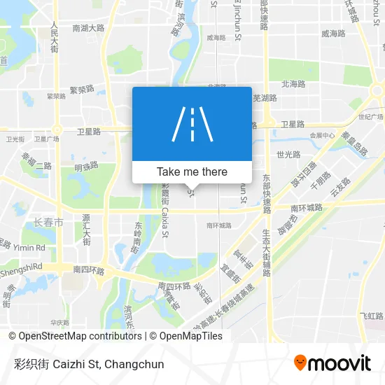 彩织街 Caizhi St map