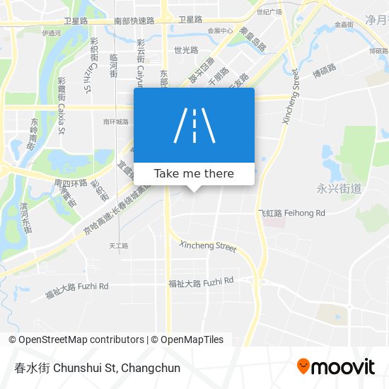 春水街 Chunshui St map