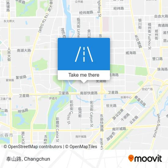 泰山路 map