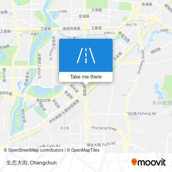 生态大街 map
