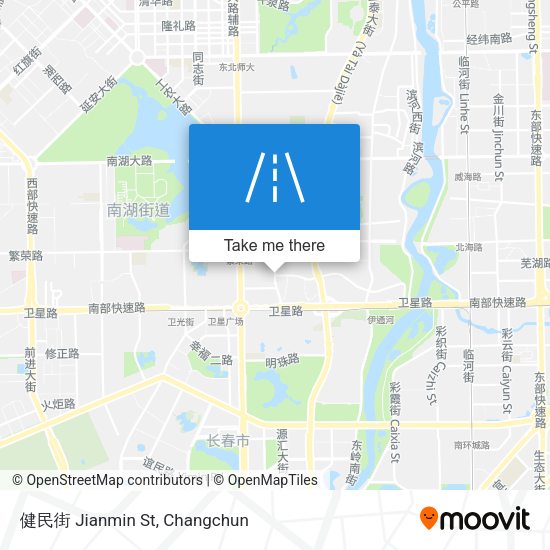 健民街 Jianmin St map