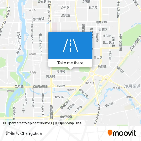 北海路 map