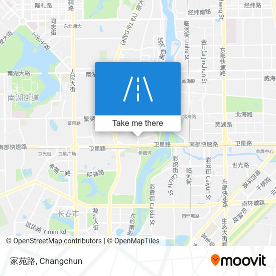 家苑路 map