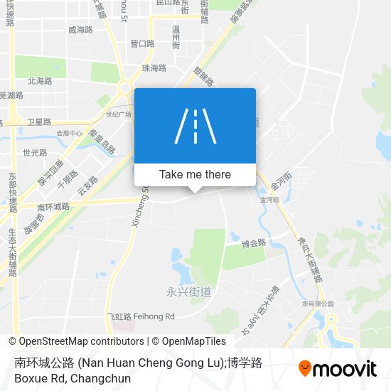 南环城公路 (Nan Huan Cheng Gong Lu);博学路 Boxue Rd map