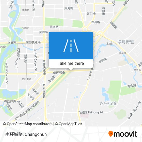 南环城路 map