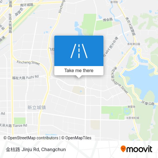 金桔路 Jinju Rd map