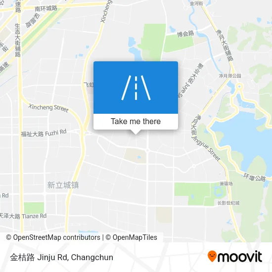 金桔路 Jinju Rd map