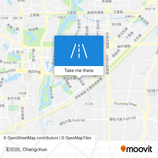 彩织街 map