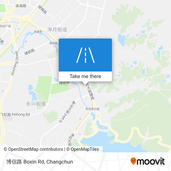 博信路 Boxin Rd map
