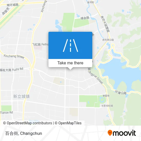 百合街 map