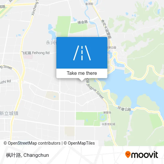 枫叶路 map