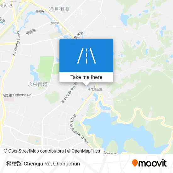 橙桔路 Chengju Rd map