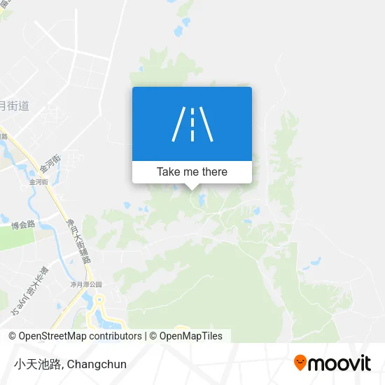 小天池路 map