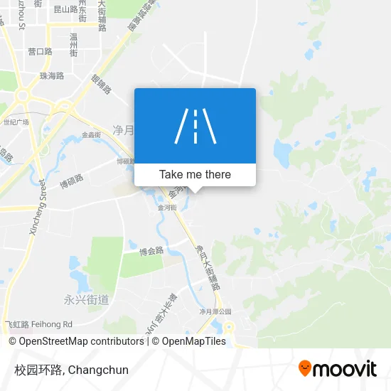 校园环路 map