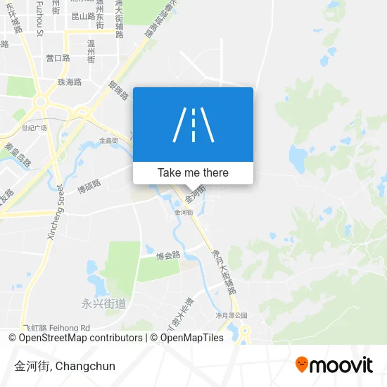 金河街 map