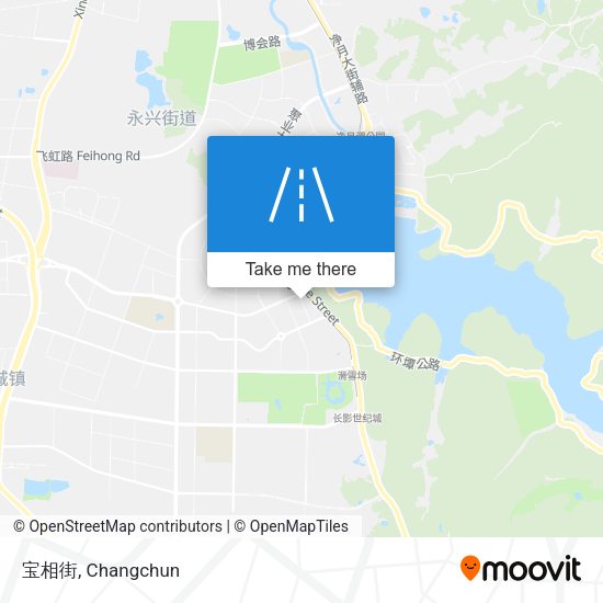 宝相街 map