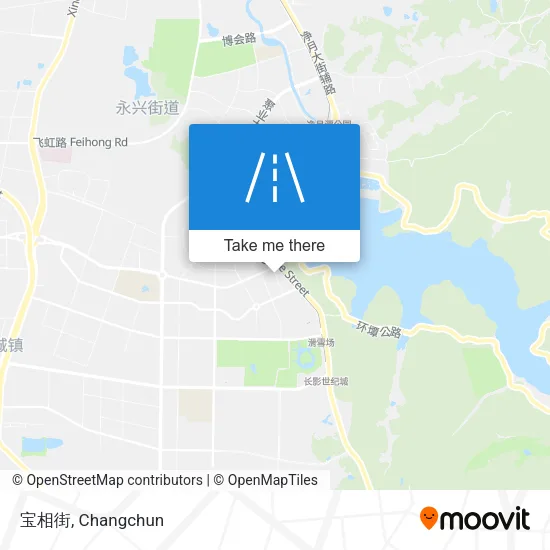 宝相街 map
