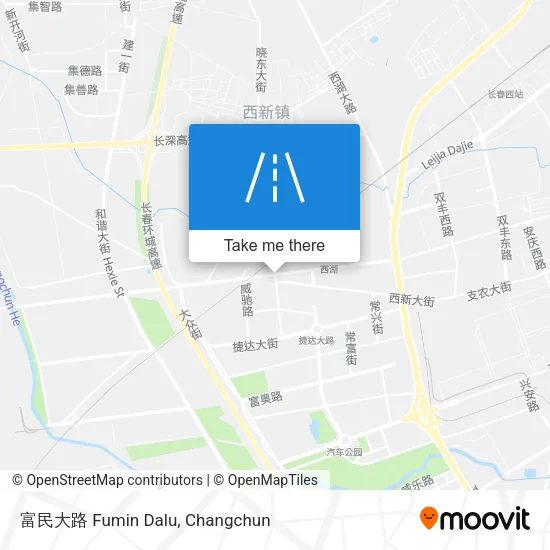 富民大路 Fumin Dalu map