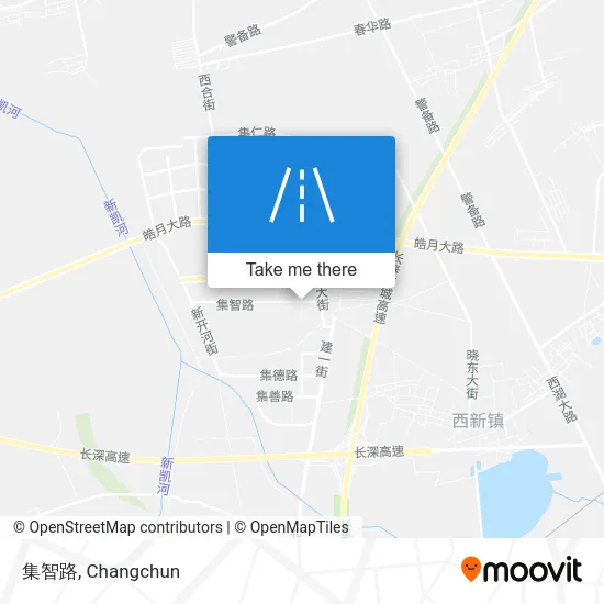 集智路 map