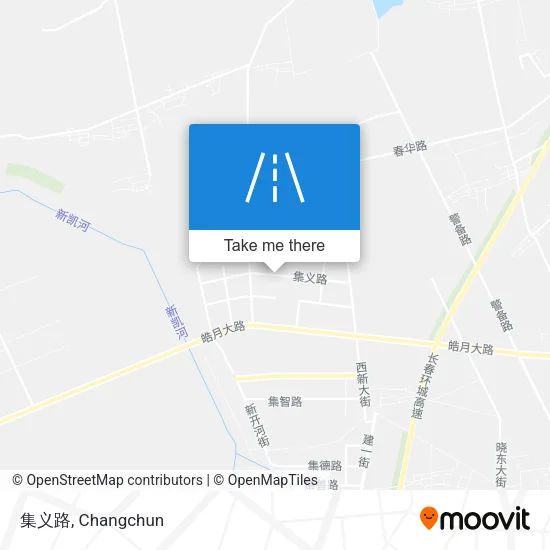 集义路 map