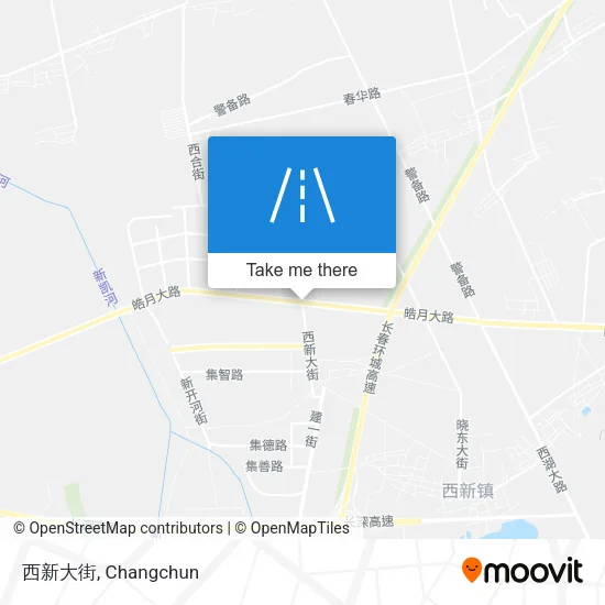 西新大街 map