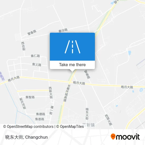 晓东大街 map