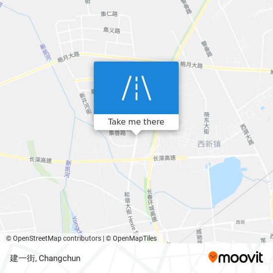 建一街 map