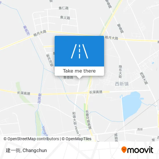 建一街 map