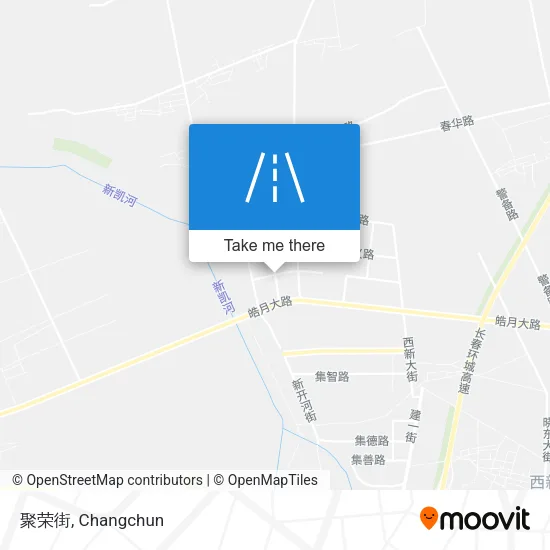 聚荣街 map