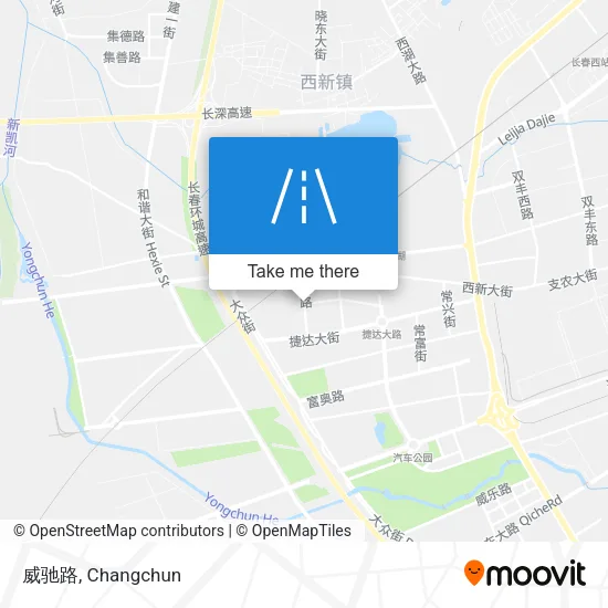 威驰路 map