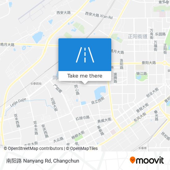 南阳路 Nanyang Rd map