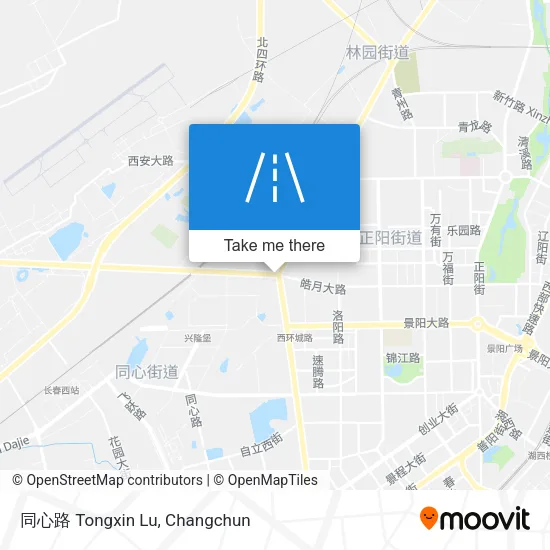 同心路 Tongxin Lu map
