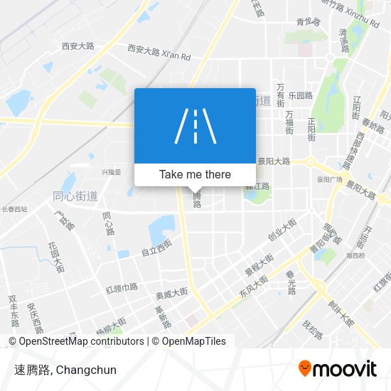 速腾路 map