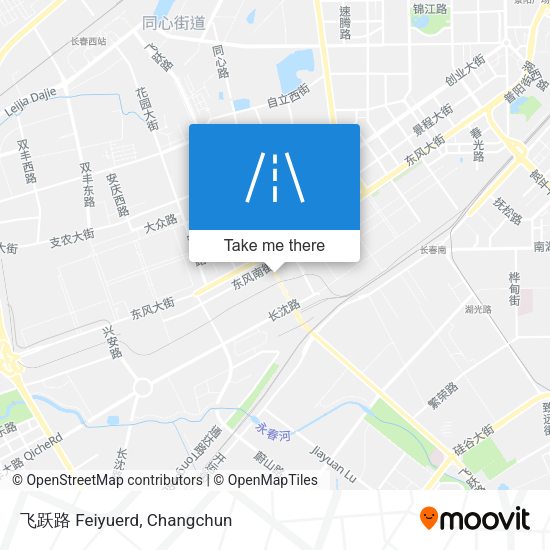 飞跃路 Feiyuerd map