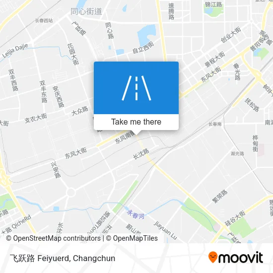 飞跃路 Feiyuerd map