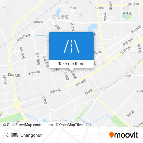 安顺路 map