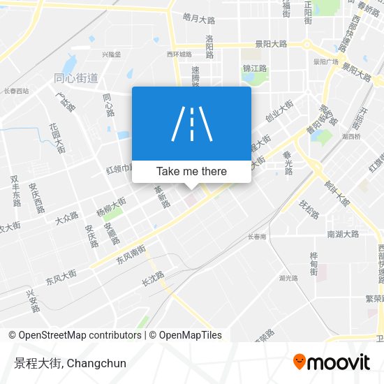 景程大街 map